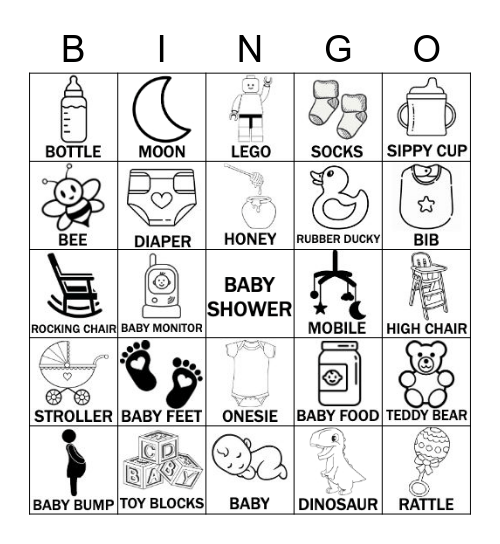 BABY BINGO Card