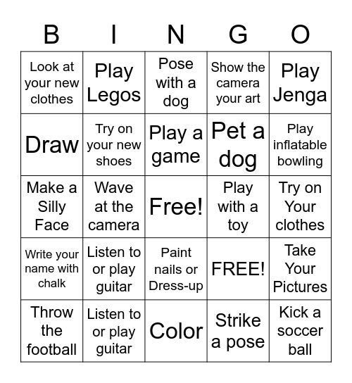 Belong Bingo Card