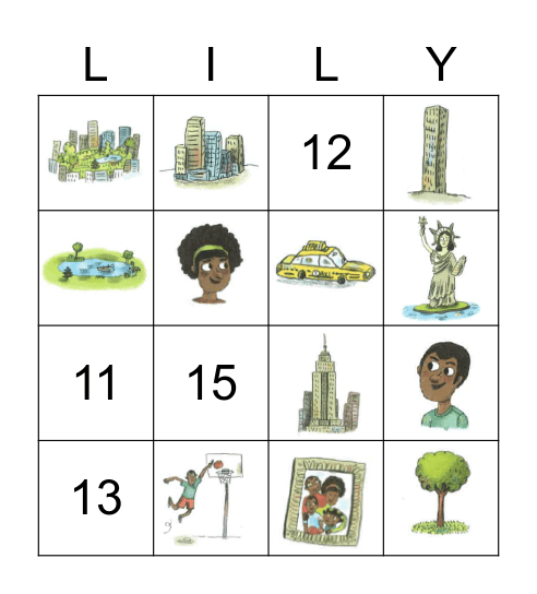 Hello, I'm Lily from New Yord Bingo Card
