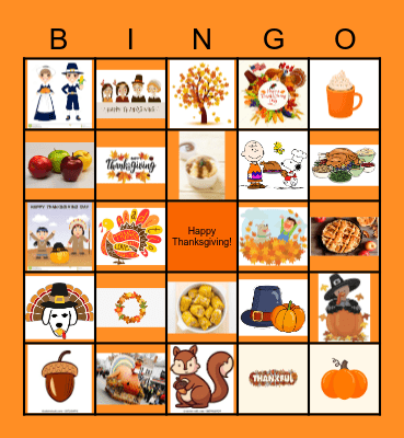 Ingram Micro Thanksgiving Bingo Card