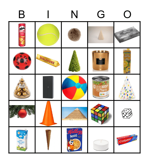 RUIMTEBINGO Card