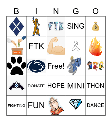 MiniTHON Bingo! Bingo Card