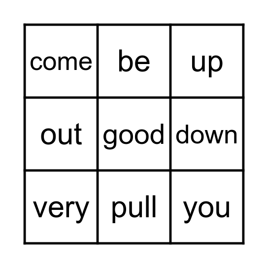 Unit 1 Week 3 Bingo Card