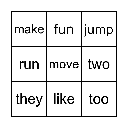 Unit 1 Week 5 Bingo Card