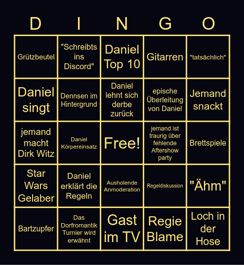 ILN #20 - Analog <> Digital Bingo Card