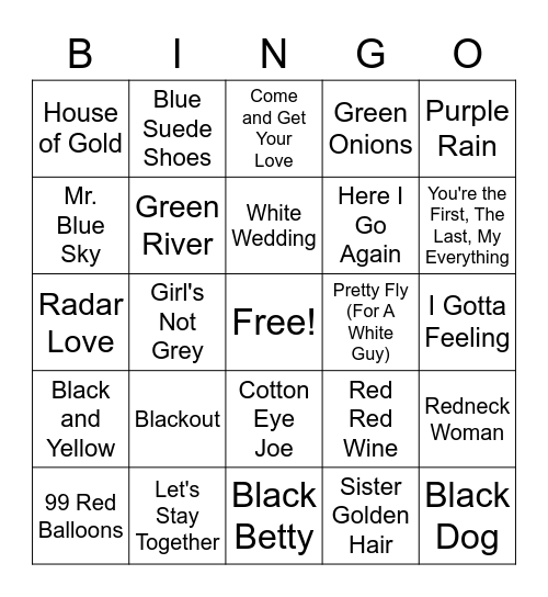 [5.2] Colors Bingo Card