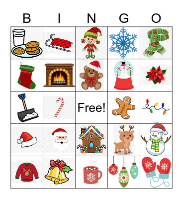 Holiday Bingo Card