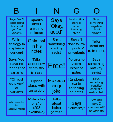 Neeland 2x3 Bingo Card