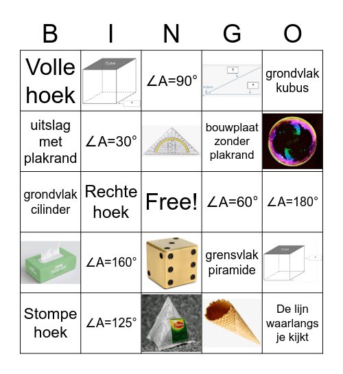 H2 H5 opleeslijst Bingo Card