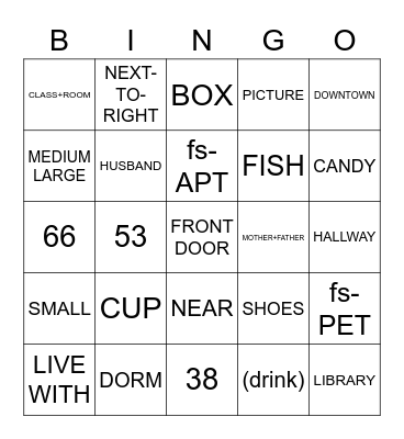 Unit 3 (3.1-3.9) Bingo Card