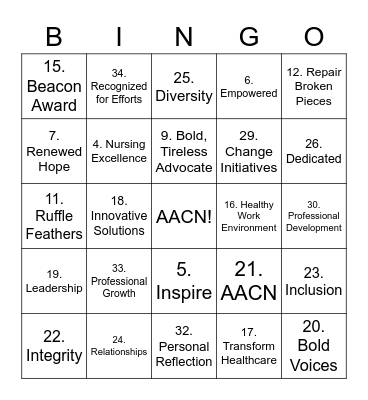 WHC CELEBRATING 15 YEARS! Bingo Card