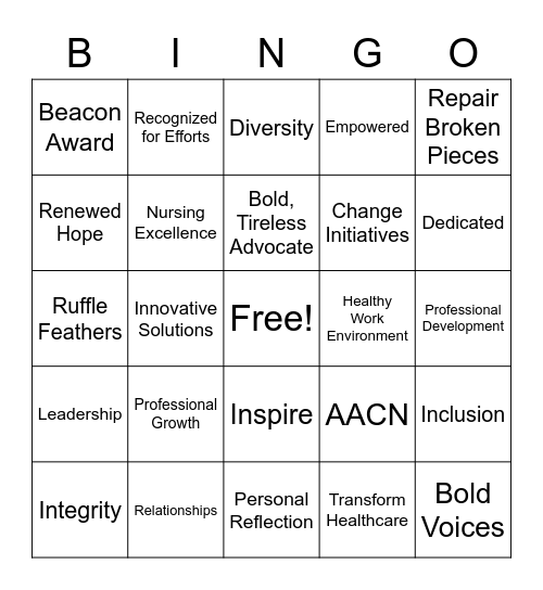 WHC Celebrating 15 Years! Bingo Card