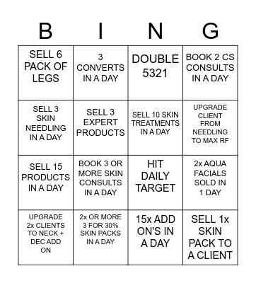 CHRISTMAS BINGO Card