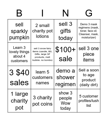 HOLLA-DAYS BINGO Card