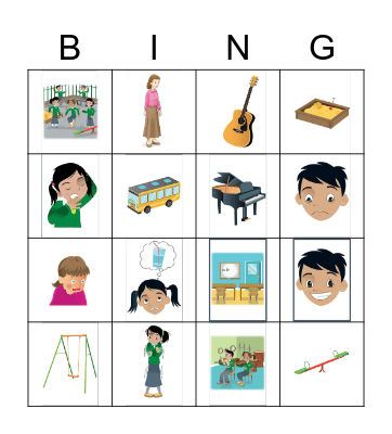 First friends 2 Bingo Card