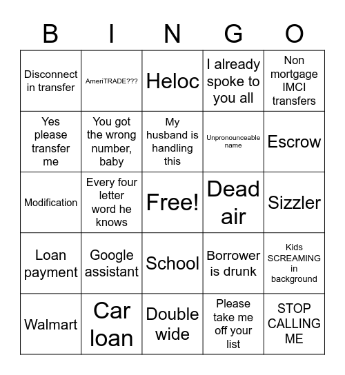 CSS Bingo Card