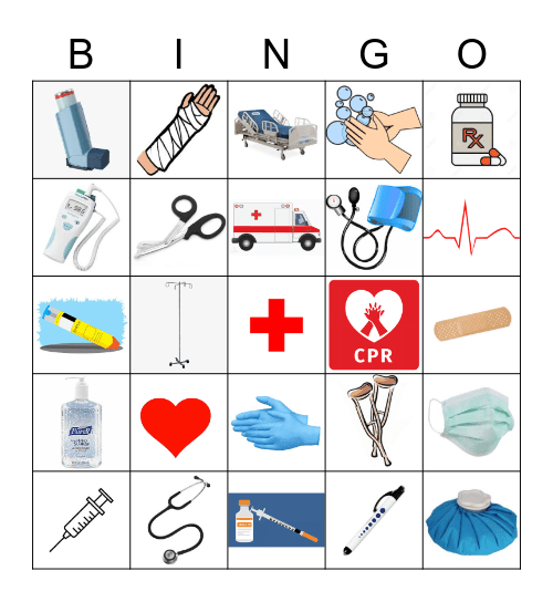 Nursing Bingo Card