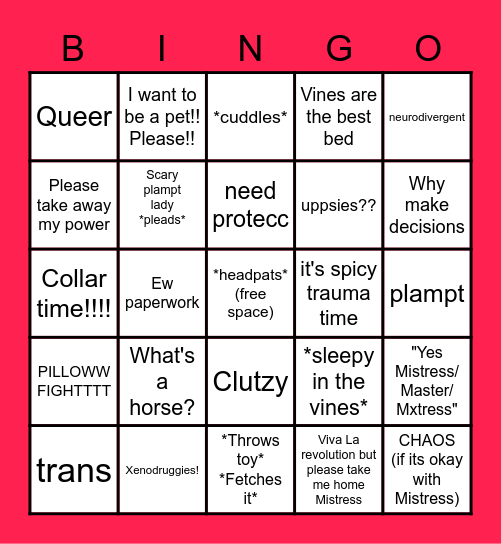 Floret Bingo (Mew Version) Bingo Card