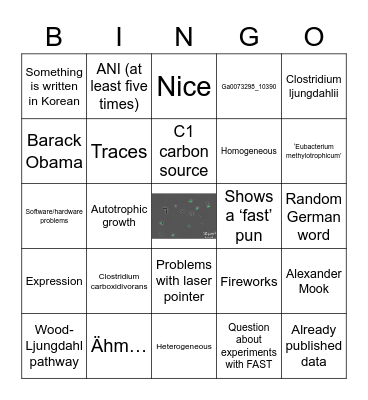 Max Flaiz: 10th anniversary seminar Bingo Card