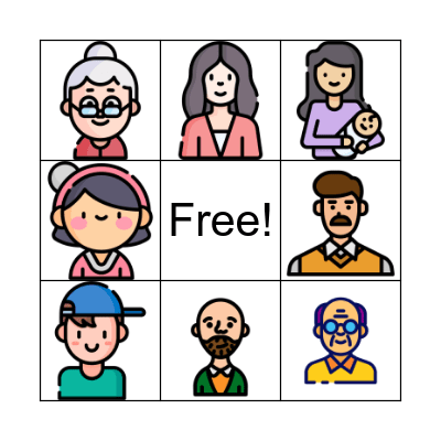 FAMILY BINGO Card