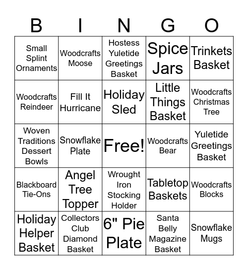 BASKET Bingo Card