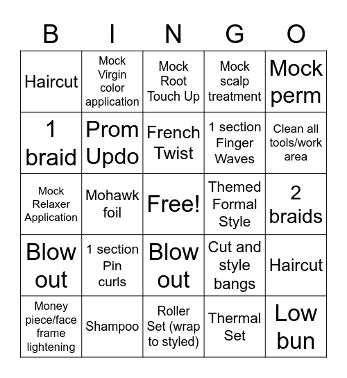 Cosmo hands on Bingo Card