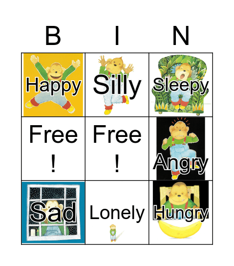 How do you feel ? Bingo Card