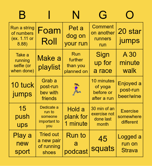 Trilentas Winter Bingo Card