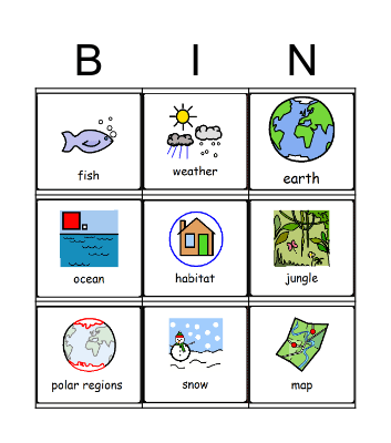 Poles Apart Topic Bingo Card