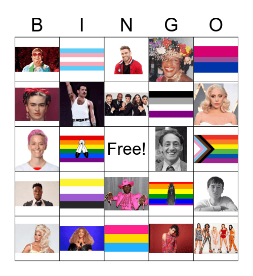 Gay MCHS Bingo Card