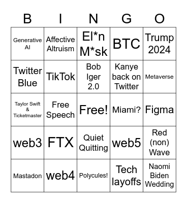 Things you might get asked about at Thanksgiving dinner if you work in tech Bingo Card