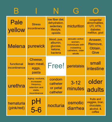 BING-gotta-GO Bingo Card