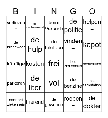 M3 Kapitel 1 J +Jt + G + H Bingo Card