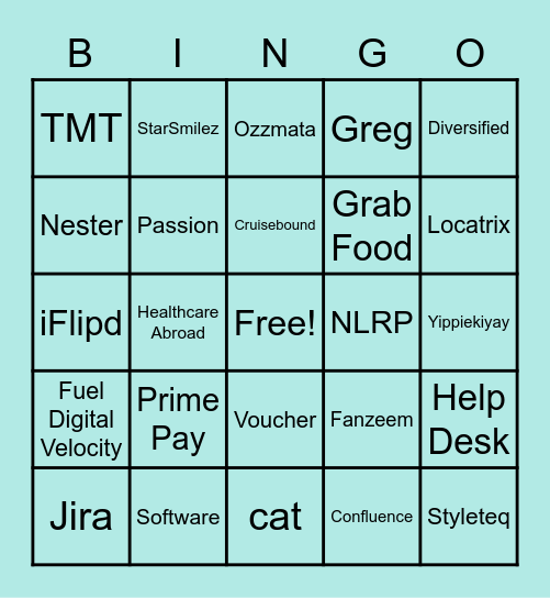 Happy Birthday Bugz, Farly, and Ulysses! Bingo Card