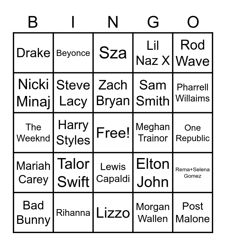 this-week-s-top-100-bingo-card