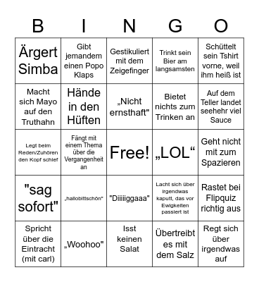 Bullshit Bingo - Art Bingo Card