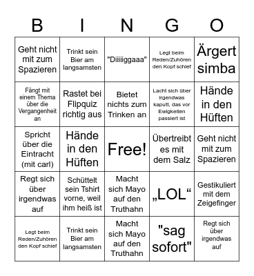 Bullshit Bingo - Art Bingo Card