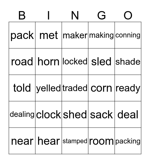 lesson 24 blue book Bingo Card