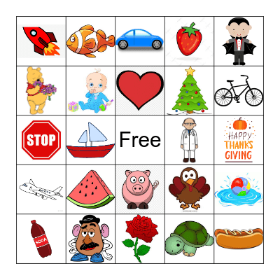 thanksgiving bingo Card