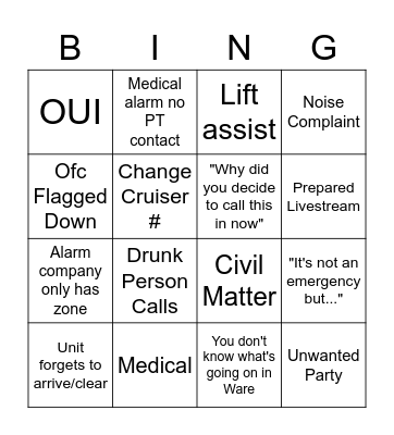 IF UK UK Bingo Card