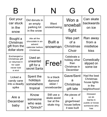 Actalent Bingo Card