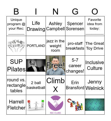 Keeping Portland State Weird Bingo Card