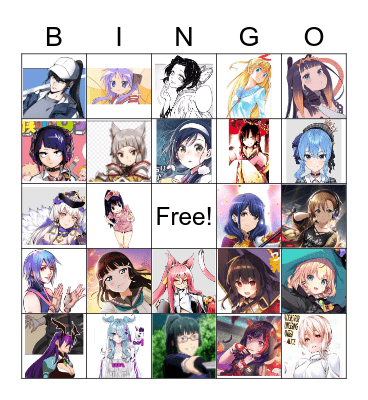 i have a type Bingo Card