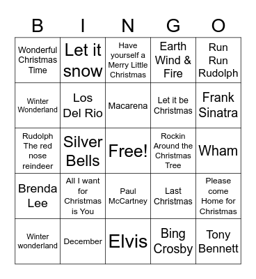 GM 10 Nov 22 2 lines Bingo Card