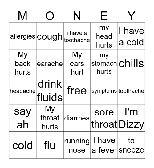 Cash Money Records Bingo Card