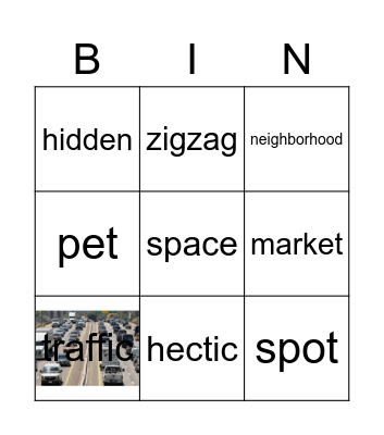 DL City & Town Bingo Card