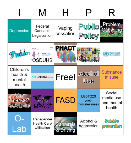 IMHPR Bingo Card