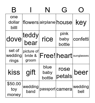 Mr.&Mrs.kyle Cooke Bingo Card