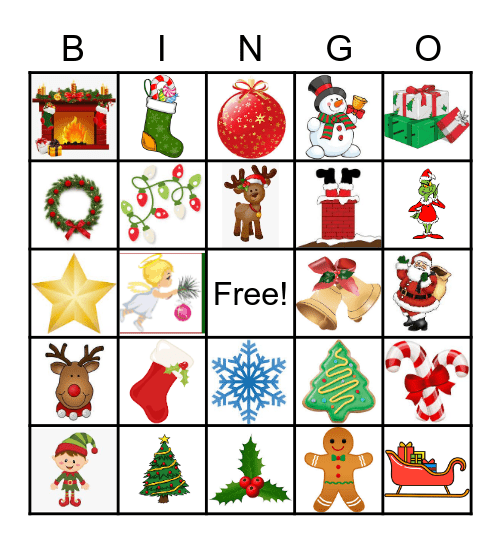 KOMABA Christmas Bingo Card