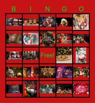 Holiday Bingo Card